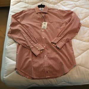 Men’s long sleeve university of Texas button down